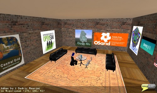 Using OpenSIM to demonstrate SL